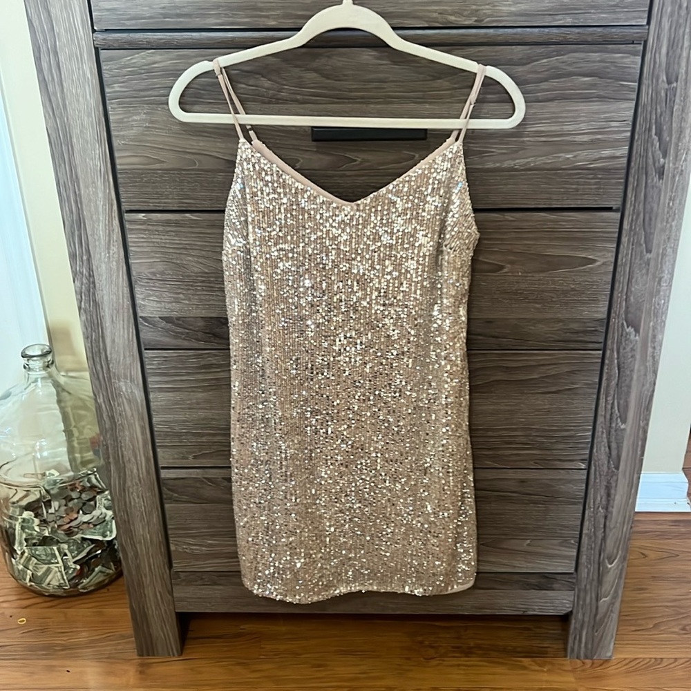 Sequin Banana Republic Dress